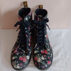 Dr. Martens Floral Boots